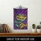 G128 Combo Pack Garden Flag Hanger 14IN & Garden Flag Mardi Gras Masquerade Mask 12x18IN Printed Double Sided Blockout Fabric